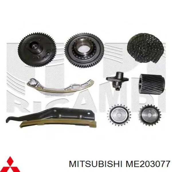 ME203077 Mitsubishi Engrenagem de cadeia da roda dentada de acionamento de cambota de motor