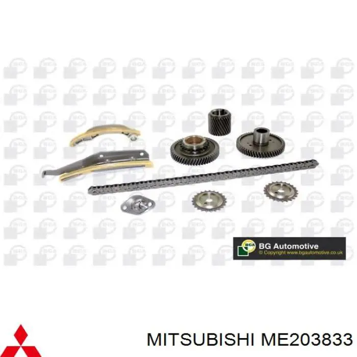 Sapato de reguladora de tensão da cadeia do mecanismo de distribuição de gás Mitsubishi ME203833 preço, a partir de 63,09 USD