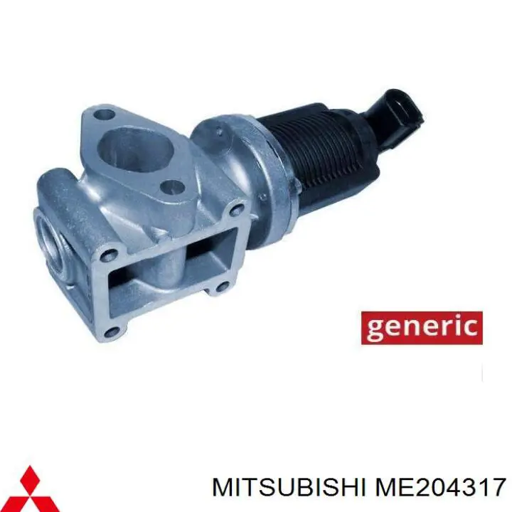 ME204317 Mitsubishi Válvula EGR de recirculação dos gases