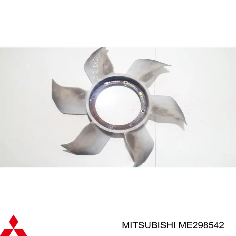 ME298542 Mitsubishi Ventilador (roda de aletas) do radiador de esfriamento