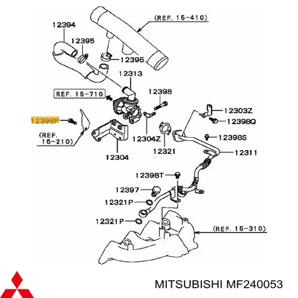  Mitsubishi MF240053 preço, a partir de  USD