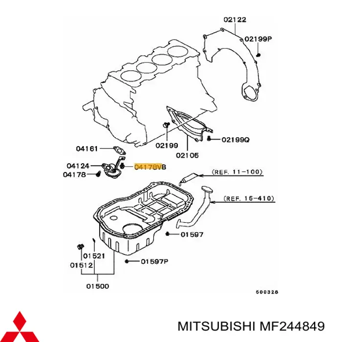 MF244849 Mitsubishi 