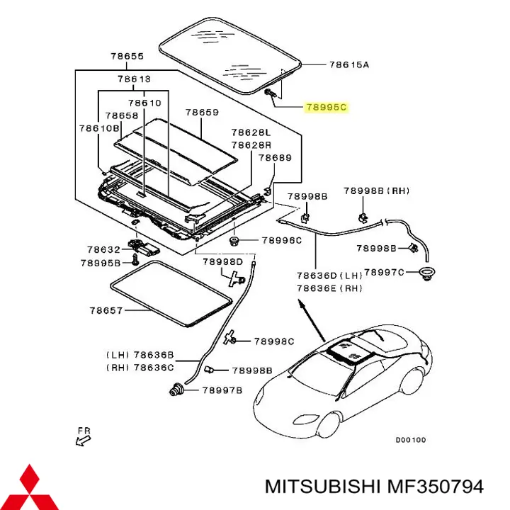  Mitsubishi MS240022 preço, a partir de  