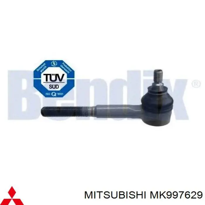 Ponta da barra de direção transversal MK997629 Mitsubishi