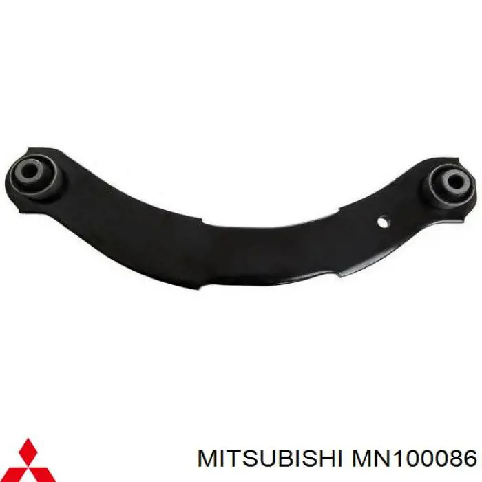 MN100086 Mitsubishi Braço oscilante superior esquerdo/direito de suspensão traseira