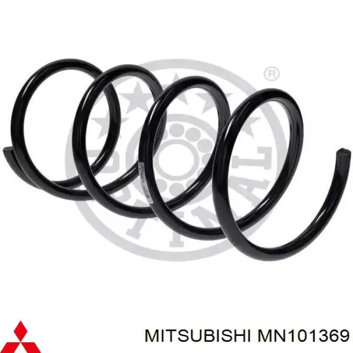 Mola dianteira MN101369 Mitsubishi