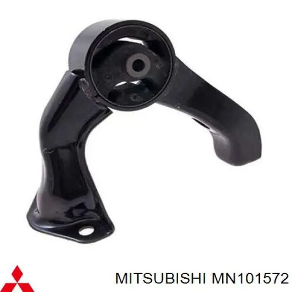 MN101572 Mitsubishi Coxim (suporte) traseiro de motor