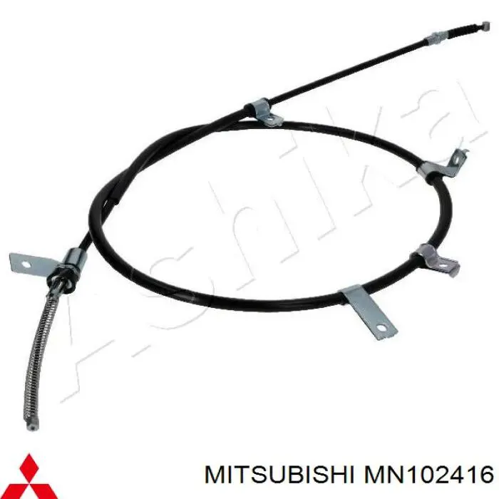 Cabo do freio de estacionamento traseiro esquerdo Mitsubishi MN102416 preço, a partir de 65,19 USD