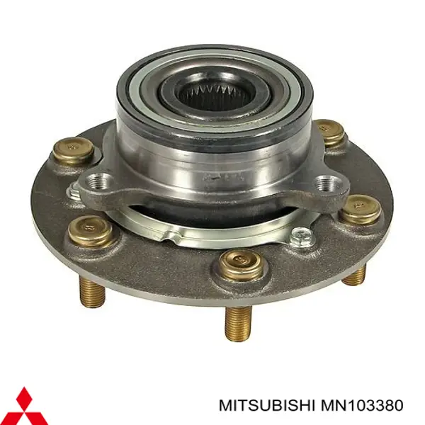 MN103380 Mitsubishi Porca de cubo dianteiro