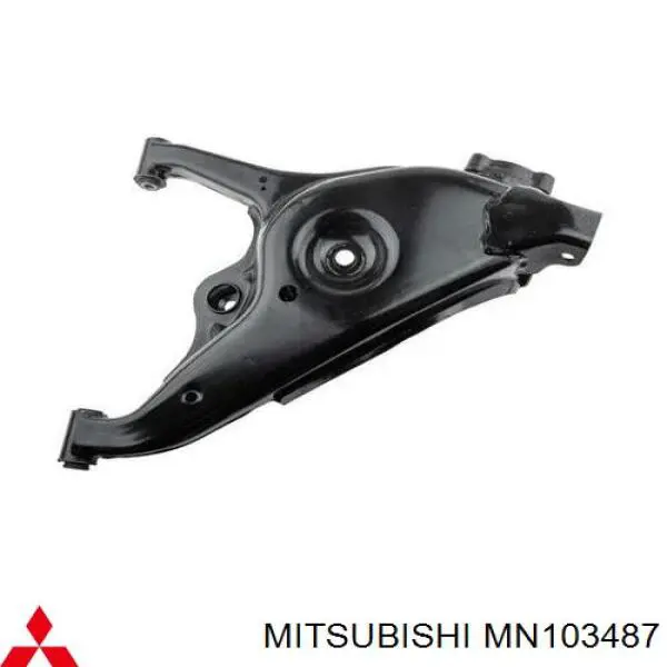 Braço oscilante inferior esquerdo de suspensão traseira Mitsubishi MN103487 preço, a partir de 198,21 USD