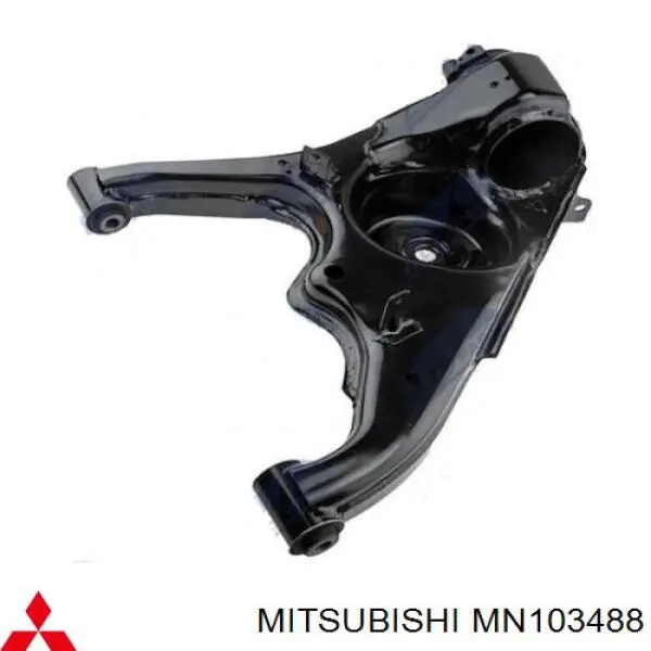 Braço oscilante inferior direito de suspensão traseira Mitsubishi MN103488 preço, a partir de 600,42 USD