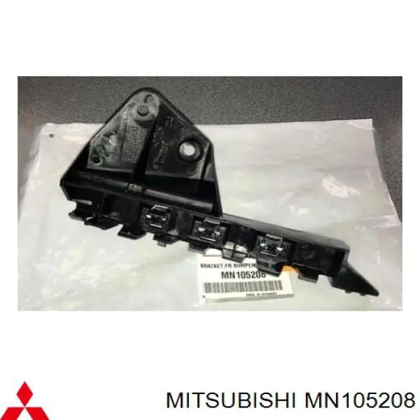 MN105208 Mitsubishi Consola do pára-choque dianteiro direito