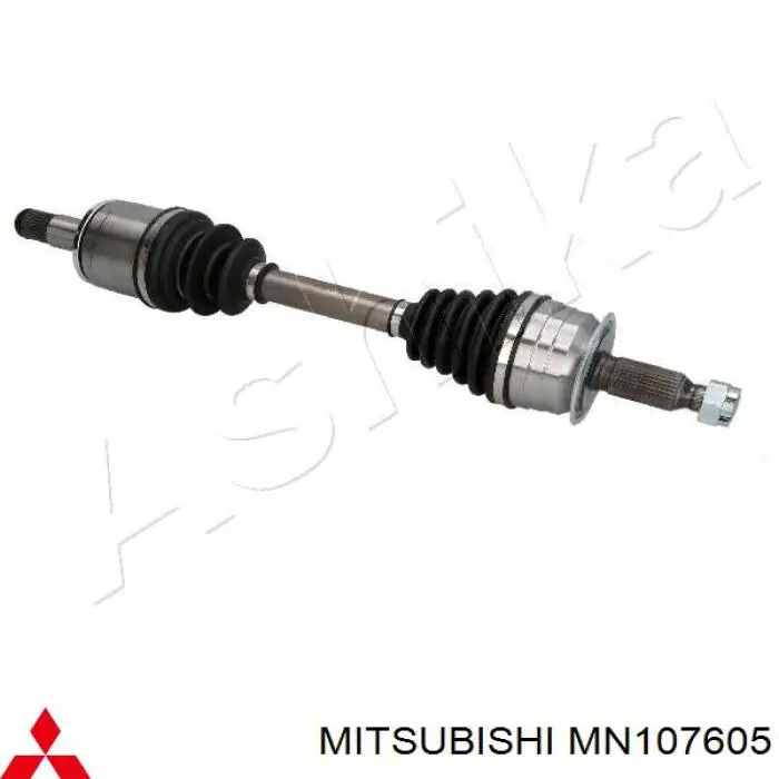 Semieixo (acionador) dianteiro esquerdo Mitsubishi MN107605 preço, a partir de 136,29 USD