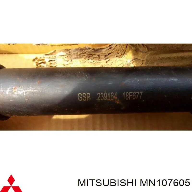 Compre MN107605 Mitsubishi Semieixo (acionador) dianteiro esquerdo
