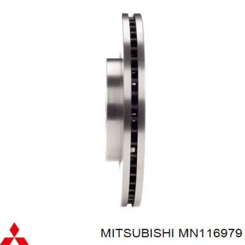 Compre MN116979 Mitsubishi Disco do freio dianteiro