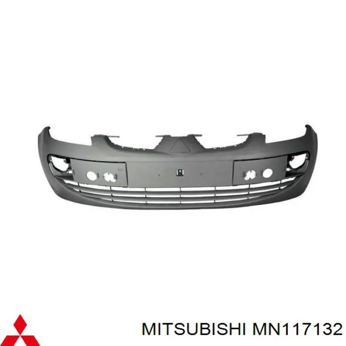 Pára-choque dianteiro para Mitsubishi Pajero III 