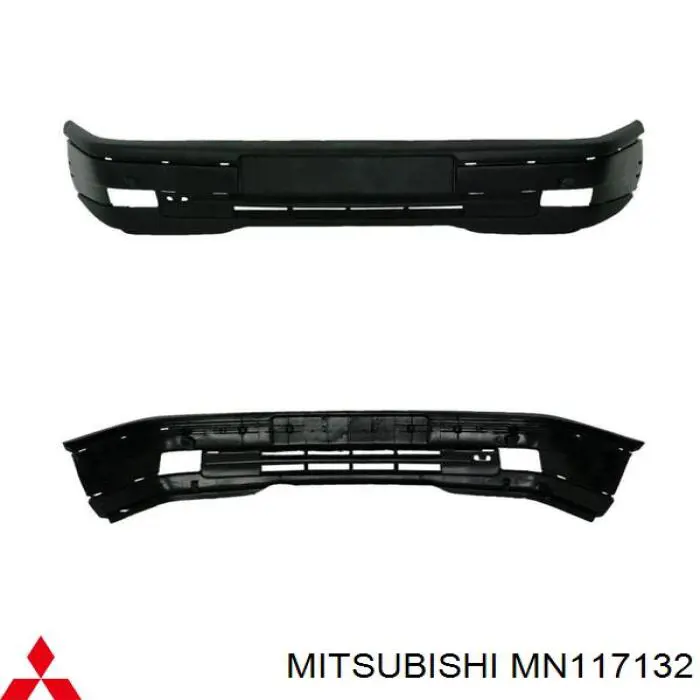 Pára-choque dianteiro Mitsubishi MN117132 preço, a partir de 106,12 USD
