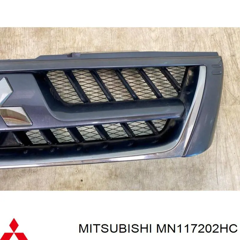 Grelha do radiador MN117202HC Mitsubishi