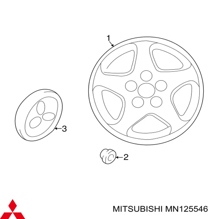  Discos de roda de aleação ligeira (de aleação ligeira, de titânio) Mitsubishi Pajero III SUV (V70) (2000 - 2006) III