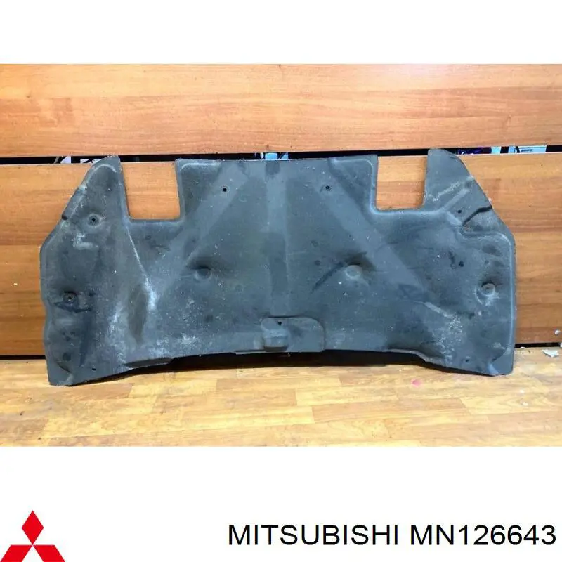 MN126643 Mitsubishi Isolamento de ruído da capota
