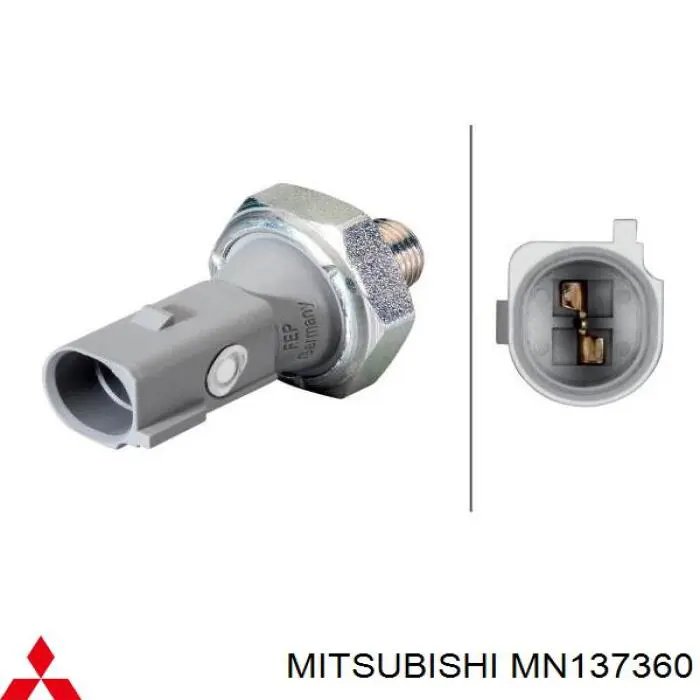 MN137360 Mitsubishi Sensor de pressão de óleo