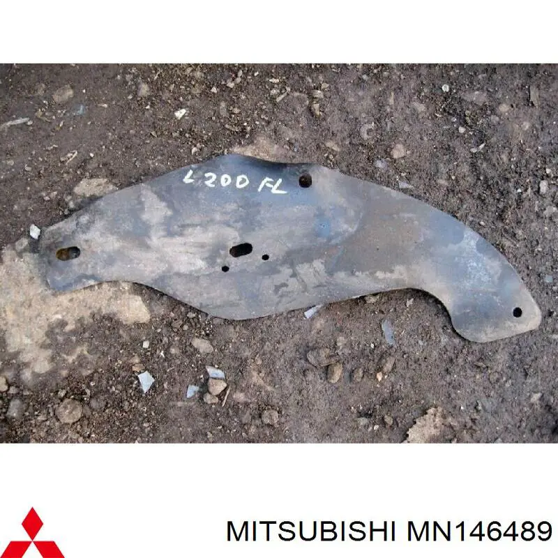 MN146489 Mitsubishi Escudo protetor contra o barro de arco dianteiro do pára-lama