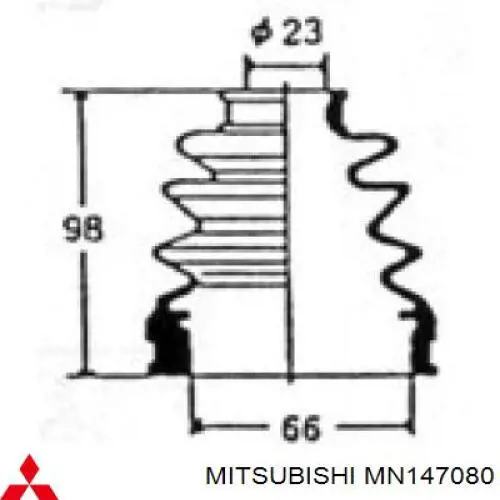  Mitsubishi MN147080 preço, a partir de 38,02 USD