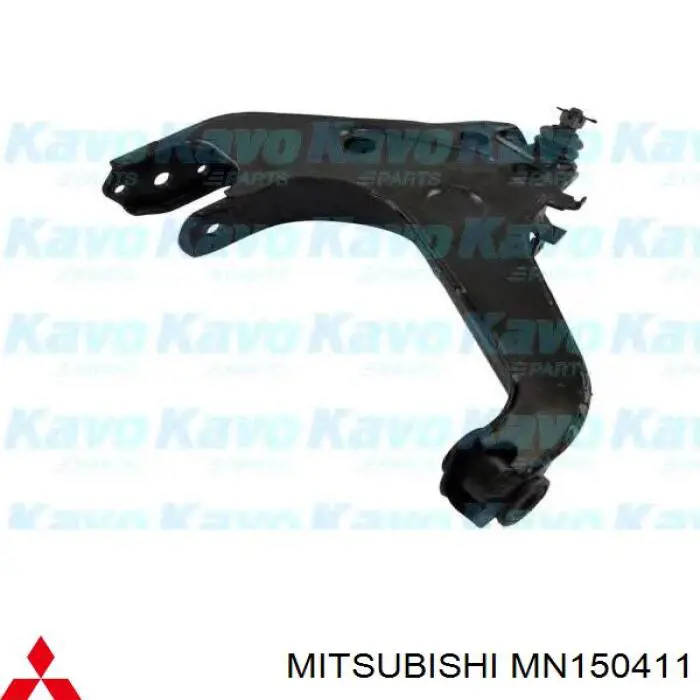 Compre MN150411 Mitsubishi Braço oscilante inferior esquerdo de suspensão dianteira