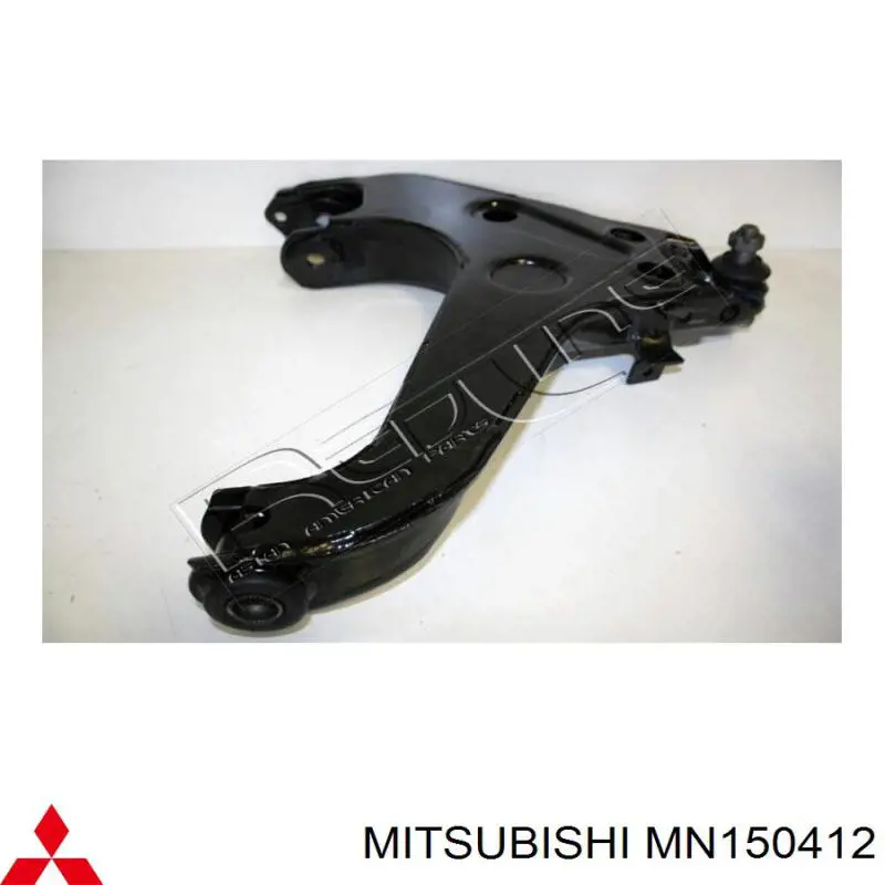 Compre MN150412 Mitsubishi Braço oscilante inferior direito de suspensão dianteira