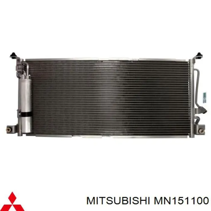 Radiador de aparelho de ar condicionado Mitsubishi MN151100 preço, a partir de 103,19 USD