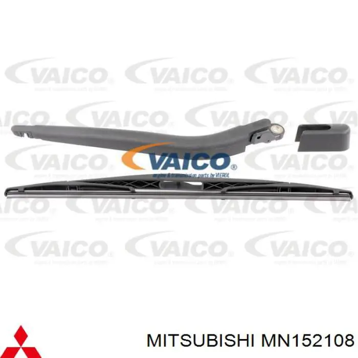MN152108 Mitsubishi Braço de limpa-pára-brisas de vidro traseiro