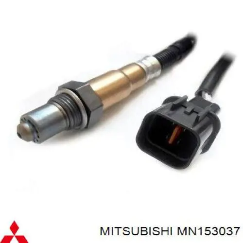 Sonda lambda, sensor esquerdo de oxigênio depois de catalisador Mitsubishi MN153037 preço, a partir de 131,37 USD