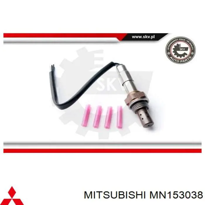 Sonda lambda, sensor esquerdo de oxigênio depois de catalisador Mitsubishi MN153038 preço, a partir de 131,60 USD