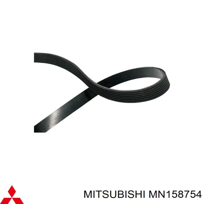 Correia dos conjuntos de transmissão Mitsubishi MN158754 preço, a partir de 53,54 USD