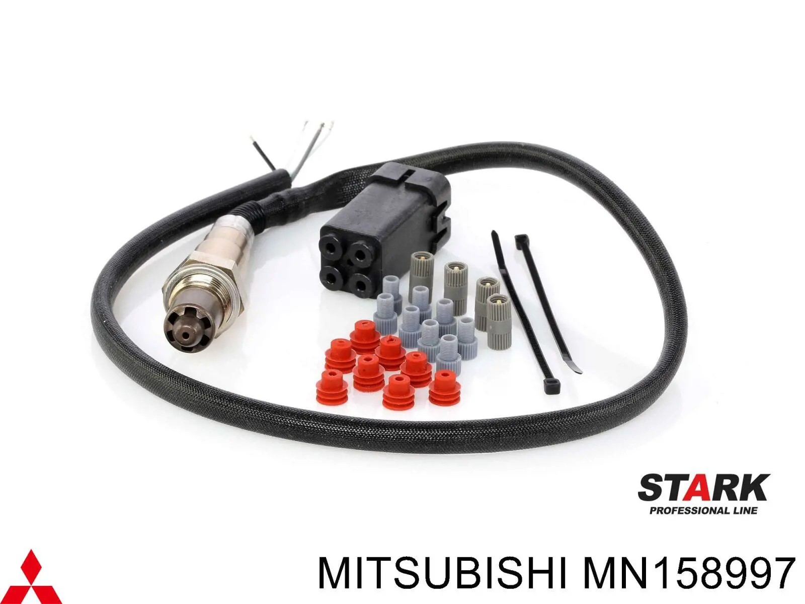 Sonda lambda, sensor de oxigênio depois de catalisador MN158997 Mitsubishi