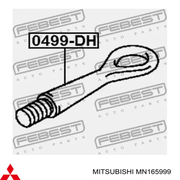 Compre MN165999 Mitsubishi Gancho de reboque
