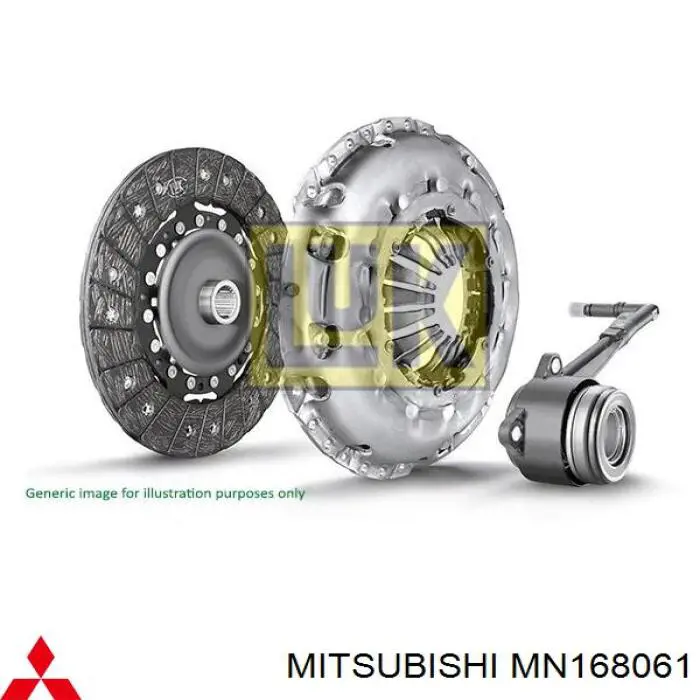 Compre MN168062 Mitsubishi Disco de embraiagem