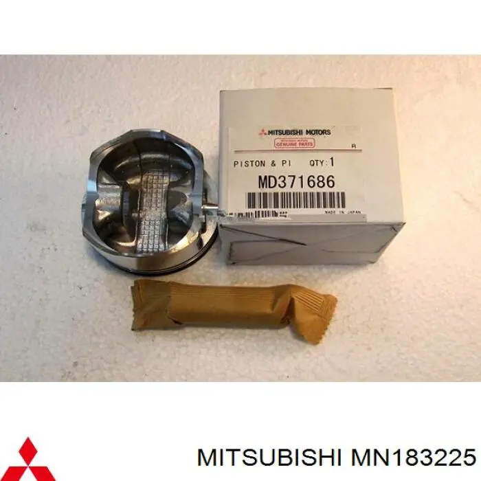 Pistão com passador sem anéis, STD Mitsubishi MN183224 preço, a partir de 92,96 USD