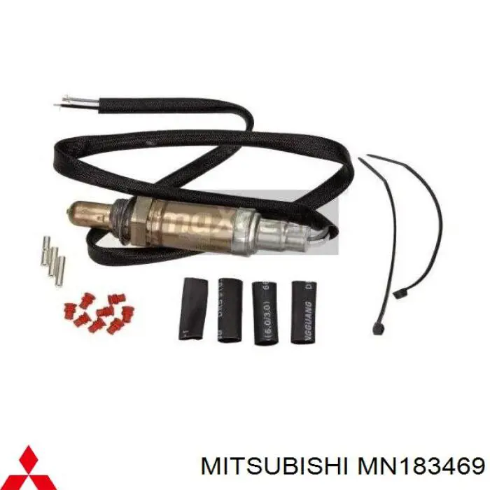 Compre MN183469 Mitsubishi Sonda lambda, sensor esquerdo de oxigênio até o catalisador