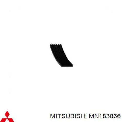 Correia dos conjuntos de transmissão MN183866 Mitsubishi
