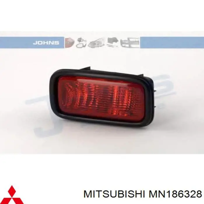 MN186328 Mitsubishi Lanterna do pára-choque traseiro direito