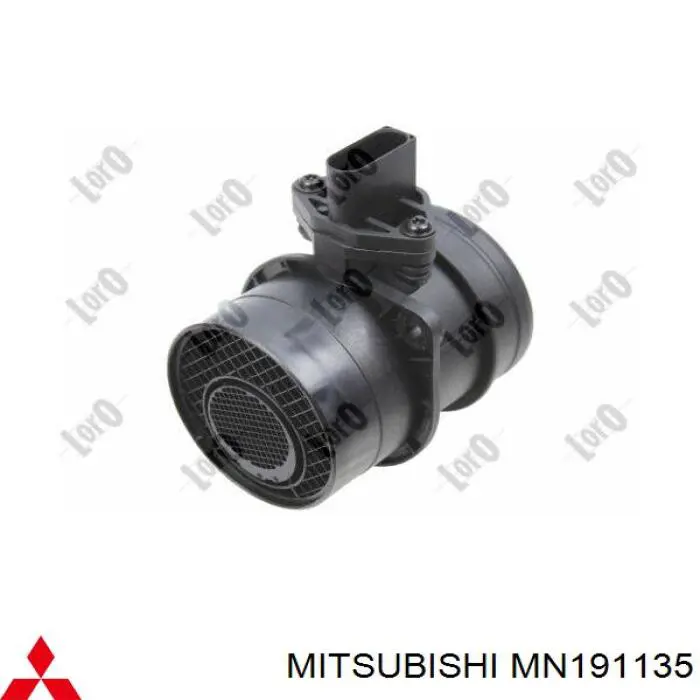 Compre MN191135 Mitsubishi Sensor de fluxo (consumo) de ar, medidor de consumo M.A.F. - (Mass Airflow)