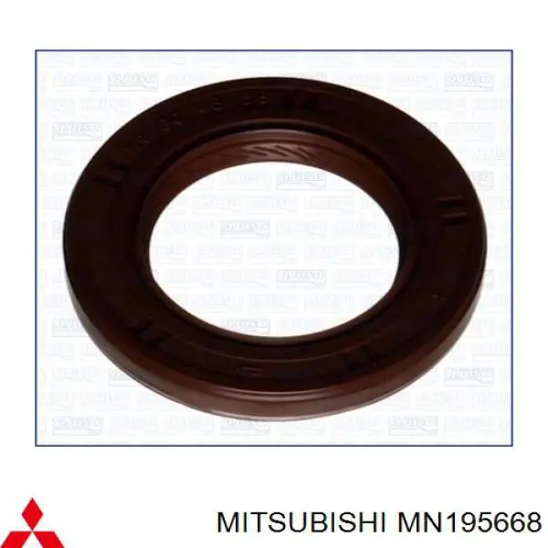 MN195668 Mitsubishi Vedação dianteira de cambota de motor