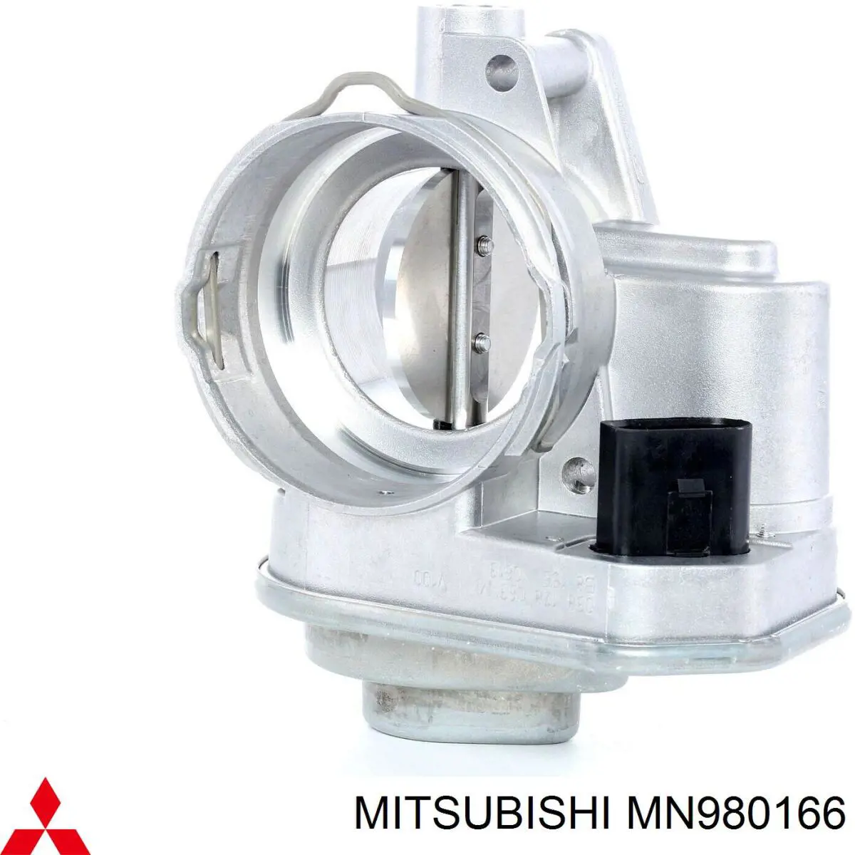 MN980166 Mitsubishi Válvula de borboleta montada