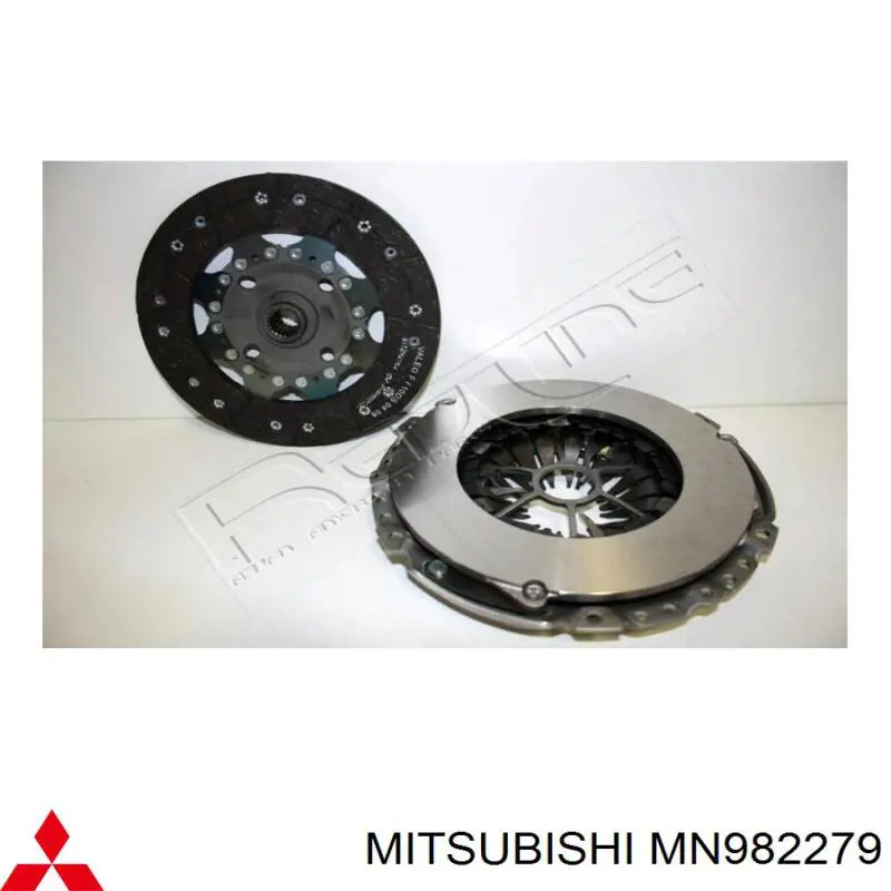 Compre MN982279 Mitsubishi Kit de embraiagem (3 peças)