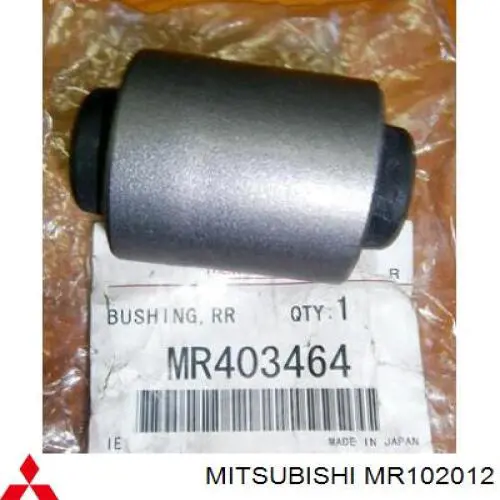 Compre MR102012 Mitsubishi Bloco silencioso do braço oscilante inferior traseiro