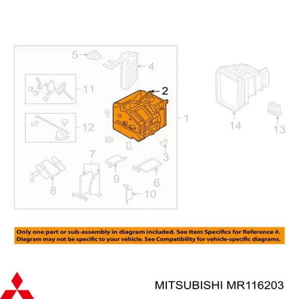 MR116203 Mitsubishi 