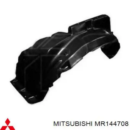 Escudo protetor contra o barro de arco dianteiro do pára-lama Mitsubishi MR144708 preço, a partir de 53,29 USD