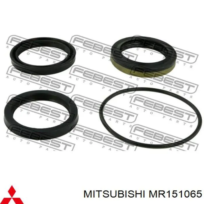 Compre MR151065 Mitsubishi Kit de reparação da cremalheira da direção (do mecanismo), (kit de vedantes)