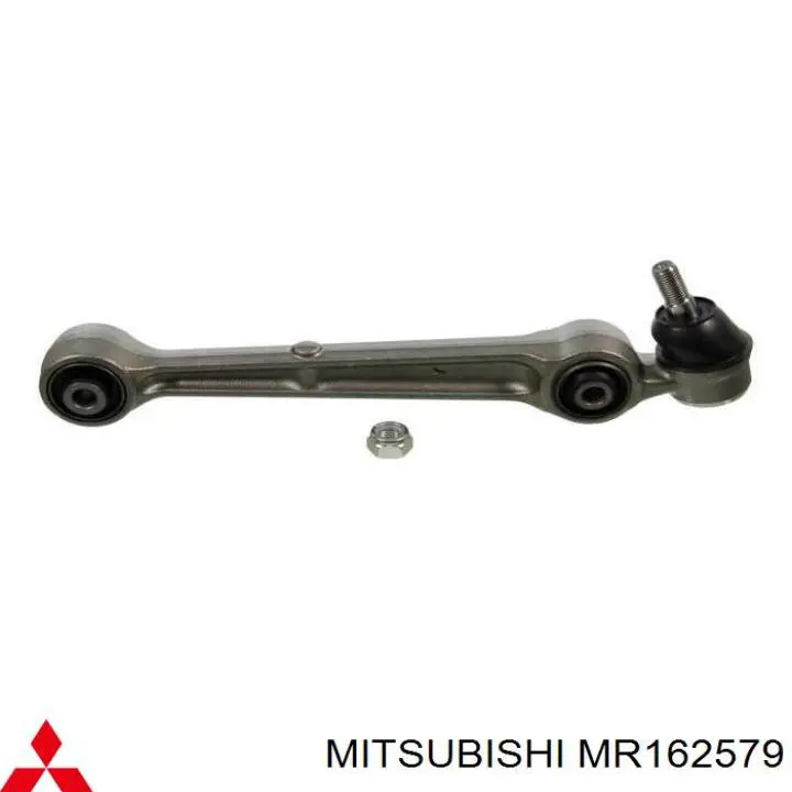 Compre MR162579 Mitsubishi Braço oscilante inferior esquerdo de suspensão dianteira